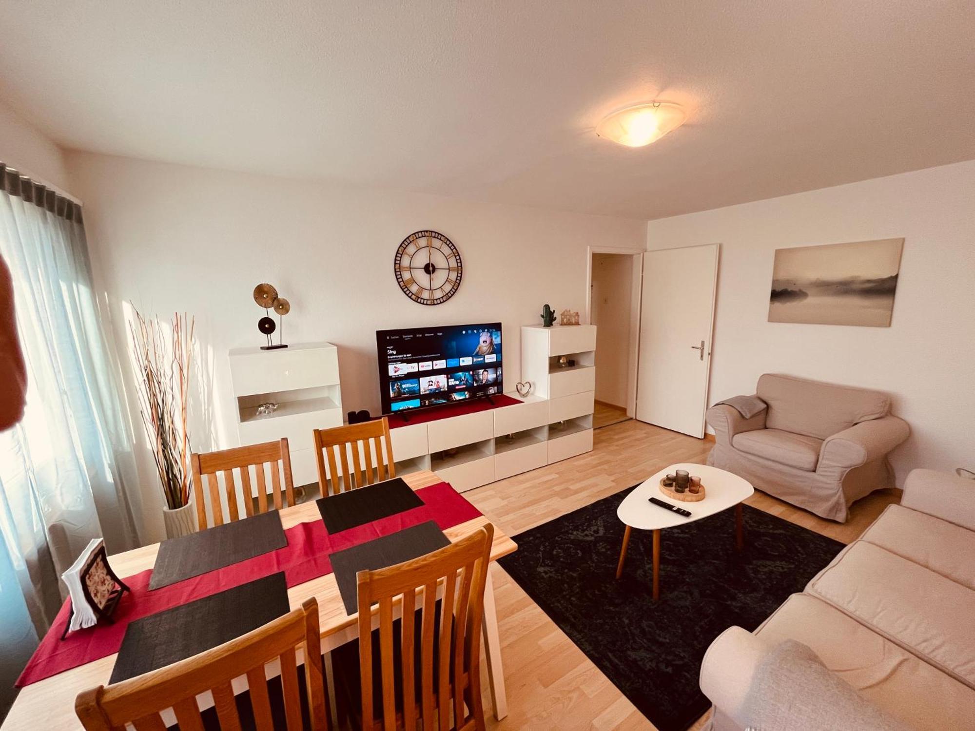 3-Room Apartment For Business Travelers & Families, Free Wifi & Tv With 70 Countries, Dazn, Sky, Netflix & Disney Wynau 外观 照片